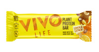 Wegański baton proteinowy Vivo Life - orzechy nerkowca i cytryna (65g)